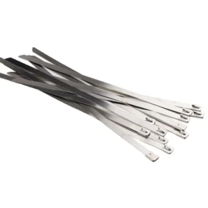 CHINEE Factory ZM Brand ZM T Model Stainless Steel Cable Ties SS201 SS304 SS316 High Tensile Strength for Electrical
