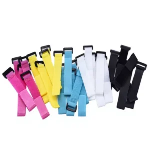 CHINEE Flexible Adjustable Hook and Loop Ties for Wire Bundling & Sorting