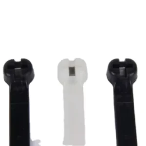 CHINEE Flexible Releasable Plastic Beaded Cable Ties With Snap