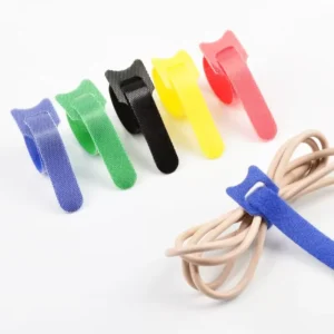 CHINEE Flexible Reusable Magic Cable Ties Straps Hook and Loop Cable Tie