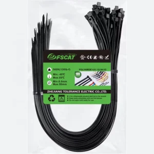 CHINEE For for Type21 Certified 7.6x200mm Nylon 66 Self Locking Eco Friendly Durable Plastic Zip Tie Industrial Electrical Cable Ties