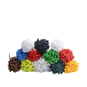 CHINEE Full-colors Eco-Friendly Nylon 66 Cable Ties Durable Self-Locking Heat Resisting 100mm Custom Sizes Black White for CE ROHS