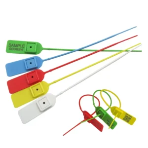 CHINEE Garment Ties Labels Manufacturers Custom Printed Logo Anti theft Security Plastic Seal Tags for Shoes