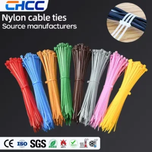CHINEE Good Quality Color Heavy Duty PA66 Nylon Cable Ties Custom Self Locking Wire Zip Ties Manufacturer