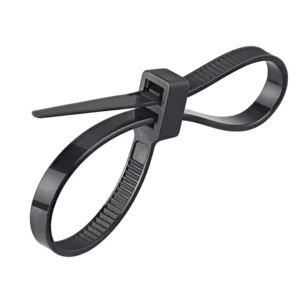 CHINEE Good Uv Resistance Double Locking Strong Restraints Plastic Handcuffs Buckle Cable Ties