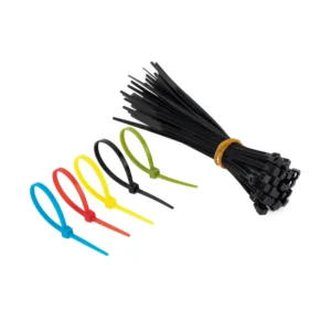 CHINEE HAITAI UV resistant Nylon 66 Plastic Cable Ties 200mm 300mm 400mm Lengths for Long lasting Outdoor Cable Management