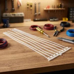 CHINEE HDS UL Approved Self locking 8Inch Cable Tie With High Tensile Strength 22kgs 4.8x200mm 100pcs