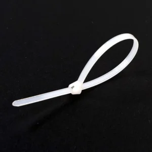 CHINEE HNVANTAR Self Locking Nylon Cable Ties Zip Tie Stainless Steel Plates Tie Industrial Use White Black Color