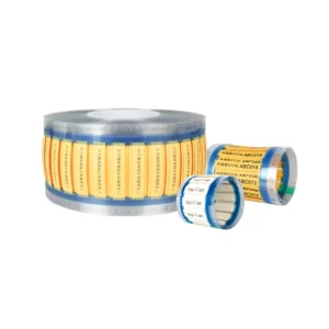 CHINEE HTM200 Custom Logo Printing Wire Identification Marker Label Cable Tag Label Cable Tie