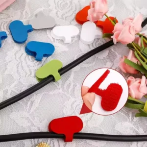 CHINEE Hanging Nylon Buckles Cable Ties with Elastic Bands Heavy-duty Storage Custom Self-adhesive Hook Loop Fasteners