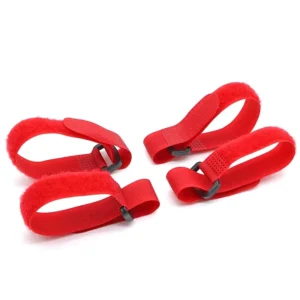 CHINEE Heavy Duty Self Locking Double Sided Sticky Custom Nylon Adjustable Nylon Straps Hook and Loop Cable Ties With Buckle
