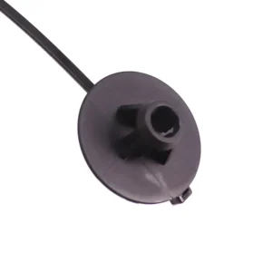 CHINEE Heavy Duty Self-Locking UV Resistant Wire Ties Black Push Mount Cable Zip Tie Assorted Sizes for Indoor Automotive Installation