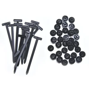 CHINEE Heavy Duty UV Resistant Cable Tie Clips for Securing Car Fender Clips