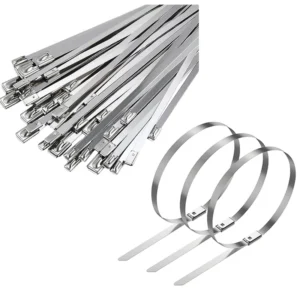 CHINEE High Quality 201/304/316 Stainless Steel Cable Ties for Electrical Industrial Use Easy Install Long Term Durability