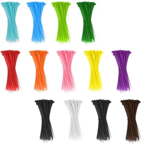CHINEE High Quality 3.6*250MM White Black Red Green Blue Yellow Nylon66 Zip Cable Ties for Secure Pipe Fixing