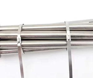 CHINEE High Quality 304 316 Ball Lock Stainless Steel Cable Ties 7.9x500mm HONT Brand with Custom Logo for Industrial Use