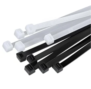 CHINEE High Quality 5x150mm Self-Locking Nylon PA66 Cable Ties UV Resistant 6″ Length 22kg/50lbs Tensile Strength Zip Ties 4.8*150mm
