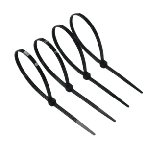 CHINEE High Quality Black Nylon66 Self-Locking Eco-Friendly Cable Zip Ties UV Resistant for Organization and Security