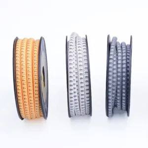 CHINEE High Quality Cable Marker Plate cable Marker Clip cable Marker Numbers