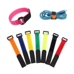 CHINEE High Quality Cable Ties Binding Strap Velcroes Data Cable Ties 100% Nylon Hook and Loop Velcroes Custom Binding Strap Velcroes