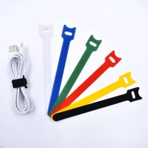 CHINEE High Quality Custom High Top Shoes Hook and Loop Tape Webbing Strap With Self adhesive Cable Ties Reusable Cord Wraps Tape