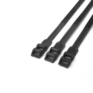 CHINEE High Quality Double Head Plastic Tie Strap Self-locking High-performance Cable Zipper Strap