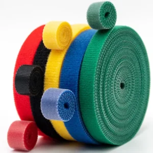 CHINEE High Quality Double Sided Reusable 100% Nylon Wire Cable Organizer Back to Back Hook and Loop Tape Industrial Machine Harness
