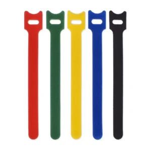 CHINEE High Quality Eco Friendly Self adhesive Self locking Hook and Loop Cable Tie for Wires