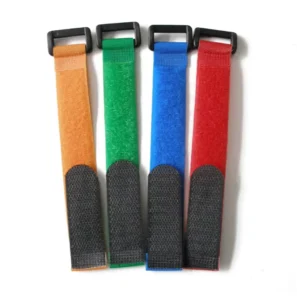 CHINEE High Quality Eco Friendly Soft Nylon Hook Loop Strap Heat Resistant Double Sided Self Adhesive Elastic Accessory Cable Tie