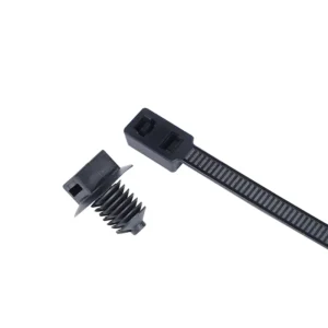 CHINEE High Quality Flame retardant Double Head Double Buckle Spiral Cable Strap