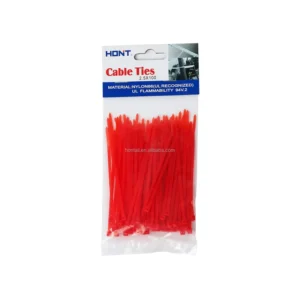 CHINEE High Quality HONT Brand Nylon 66 Self Locking Heat resistant Cable Ties Factory Price Custom ROHS/CE/REACH Certified 94V 2 Fire
