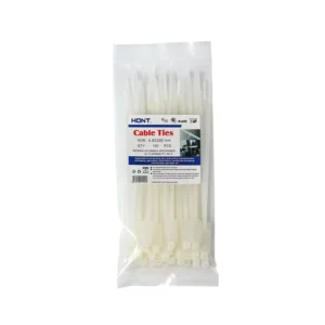 CHINEE High Quality HONT Self-locking Nylon66 Heat-resistant Cable Ties Strapping Wire 7.2*450mm -40~+85 ROHS+CE+REACH Certified