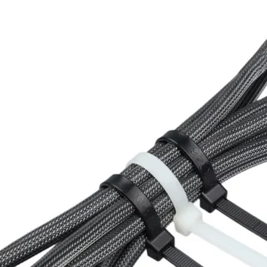 CHINEE High Quality Kaiyue CT SL 18 Self Locking Nylon Cable Ties Black White Industrial Use Global Standard for Wire Cord Management