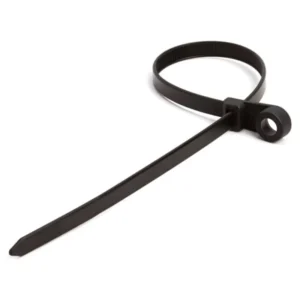 CHINEE High Quality Nail Screw Hole Zip Tie Screw Tie 2.5mm X 100mm Screw Mount Cable Ties