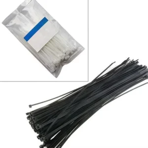 CHINEE High Quality Nylon Cable Tie Black White 3X100mm 2.5mm Self Locking Eco Friendly Cable Tie