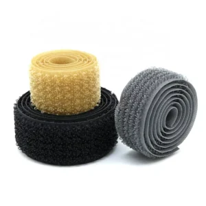 CHINEE High Quality Nylon Self Adhesive Fastener Tape Cable Tie Wire Strap Adjustable Same Side Hook and Loop One Side