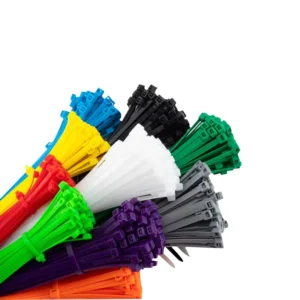 CHINEE High Quality RC Self Locking Nylon Cable Ties White Black 4*200mm 20C~85C for Industrial Bundling Wires ISO9001 Certified
