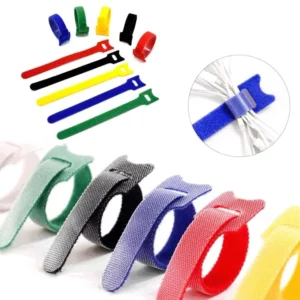CHINEE High Quantity Nylon Self Locking Cable Ties 100mm 200mm Length 12mm Width Eco Friendly Hook and Loop