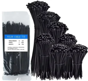 CHINEE High Strength Cable Tie Nylon 66 Zip Ties Coloured 100pcs pkt Plastic Wrapping Zip Ties 8 Inch China Manufacturer