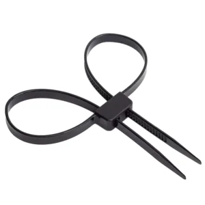 CHINEE High Strength Nylon Cable Ties 12*900 Double-Lock Self-Relocking Plastic Handcuffs Strong Double-Locking Restraints