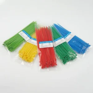 CHINEE High Strength Self Locking Cable Ties Eco Friendly Nylon 66 Multi Color Manufacturer Direct