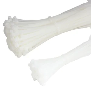 CHINEE High-Temperature High Strength White Nylon 66 Cable Ties 3.6*120 mm Cable Ties Fastening Black Cable Tie