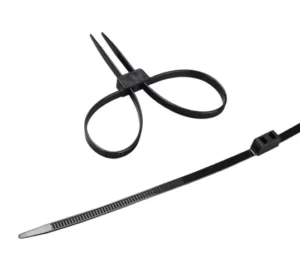 CHINEE Hoored HY 350DL Reusable Adjustable Self-Locking Nylon Splice Type 3.6*140 Double Hook Industrial Use Cable Ties