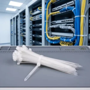 CHINEE Hot Selling Nylon 66 Self Locking Cable Ties White CE ROHS Certified 4*200mm Strong Electrical Use 100pcs bag