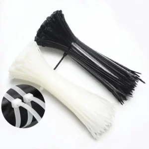 CHINEE Nylon 66 Self Locking Cable Ties Plastic Zip Ties 100pcs Factory Custom Supply