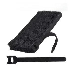 CHINEE Industrial Grade Eco Friendly Cable Ties Multiple Sizes Colors Flame Retardant with Back Hook Loop & for Velcro for Fire