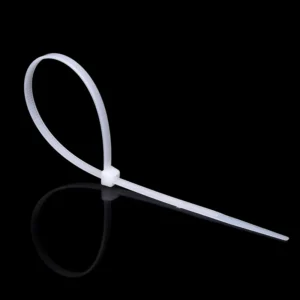 CHINEE Industrial Used 3.6x200mm White Color UL94 V2 Certified Fire Resistant Self Locking Nylon66 Cable Ties (100pcs bag) for Bundle