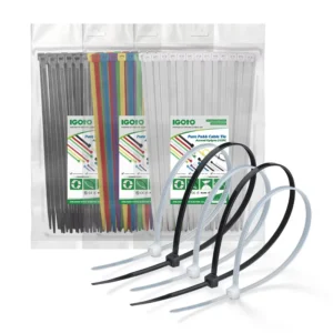 CHINEE Industry Grade Purple Pink Grey Bead Shaped Nylon Self-locking Nylon Cable Tie