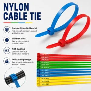 CHINEE Inspection Tag Nylon PA66 Cable Zip Tie Custom Printed Sling Tags Rigging Tags Custom Tag Rigging