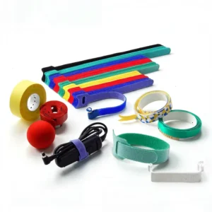 CHINEE Jiaen Reusable Nylon Cable Ties Cable Hook and Loop Velcroes Releaseable Wraps
